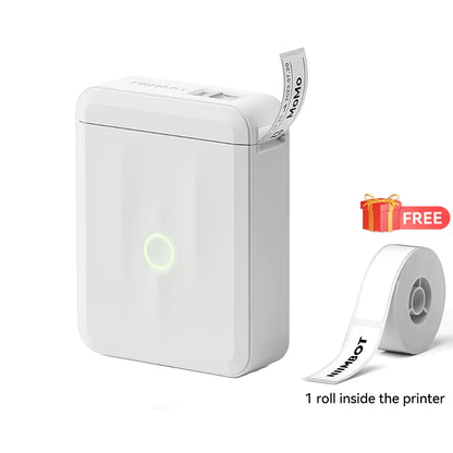 D11 New Version Label Maker Machine with Tape 300DPI Bluetooth Portable Thermal Printer Sticker for Home Office School