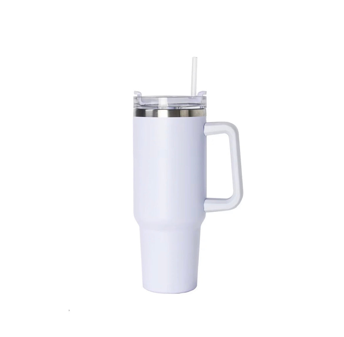 HydraFlow™ 40oz Insulated Tumbler with Handle & Straw