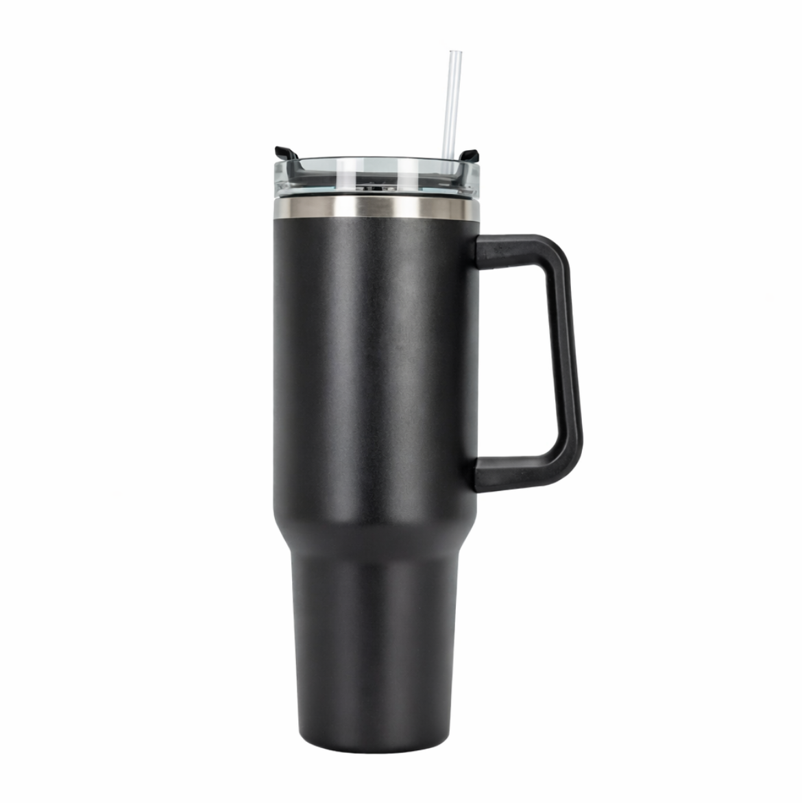 HydraFlow™ 40oz Insulated Tumbler with Handle & Straw